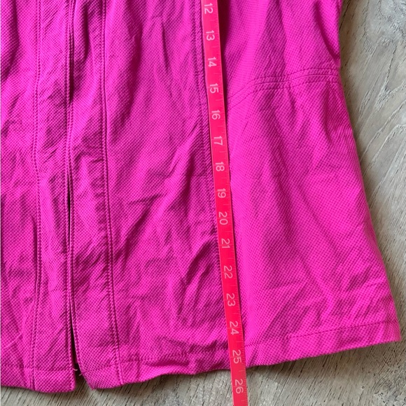 Chico's Vibrant Magenta Blazer Size 3 or XL - Picture 15 of 15